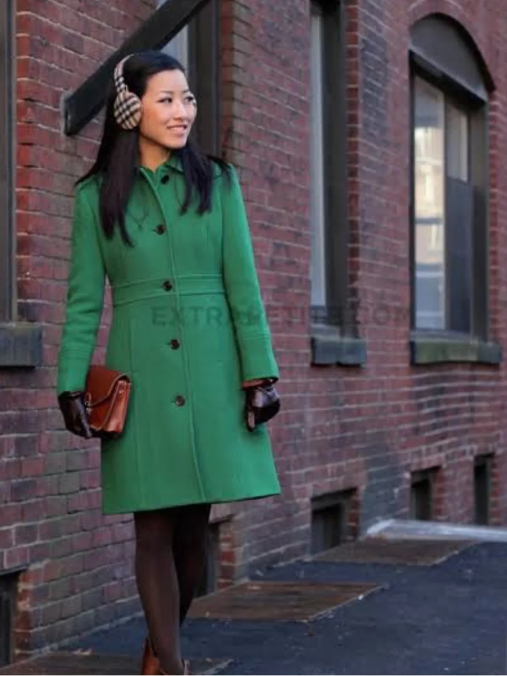 NWT J.Crew size 0P Lady day coat Wool Blend in green